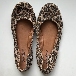 Lucky Brand Cheetah Flats